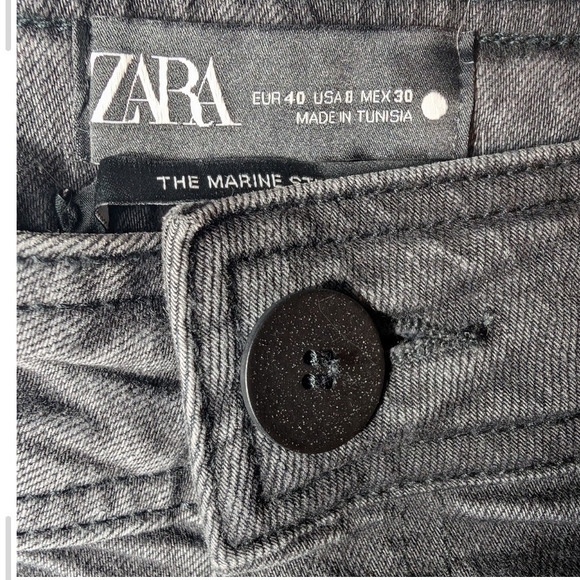 Pre-owned Black Wide-Leg Jeans - Picture 5 of 8